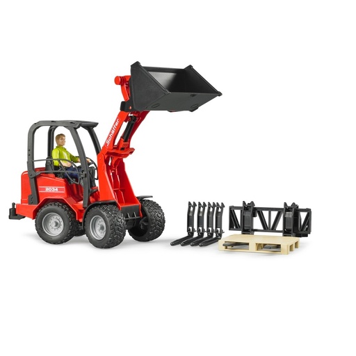 [BR02191] Bruder Schäffer 2630 Chargeur compact 