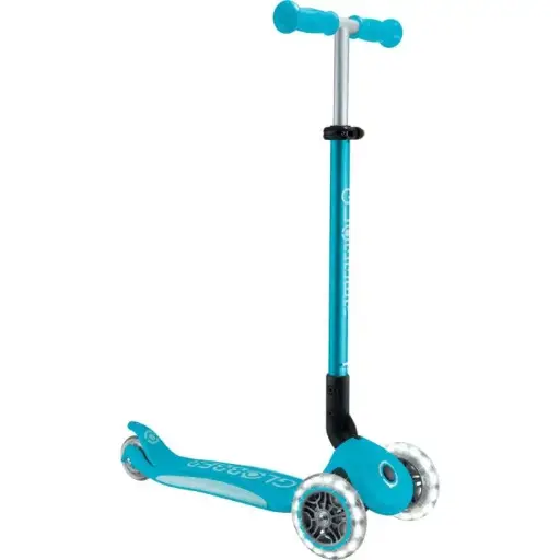 Globber Elite Lights Scooter - Aqua
