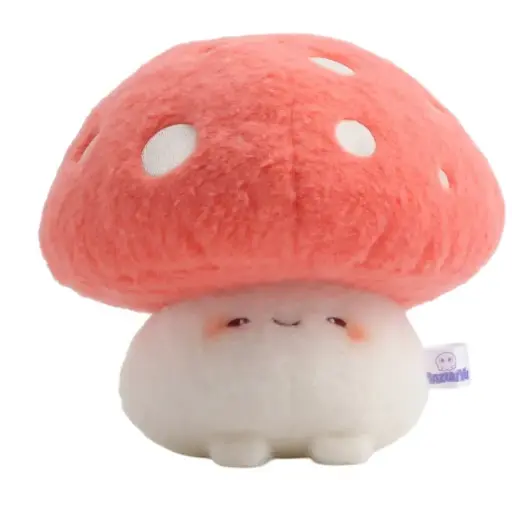 [K2408054] Porte-clés peluche légumes : Champignon