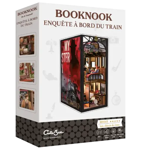BOOKNOOK - ENQUETE A BORD DU TRAIN