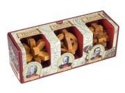 Set de 3 casse-tête en bois