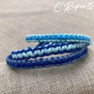 [macrameocean] Océan Kit 3 Bracelets Macramé