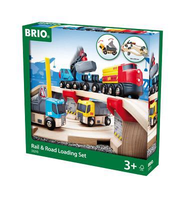 [33210] BRIO World 33210 - Circuit rail route transport de roches 