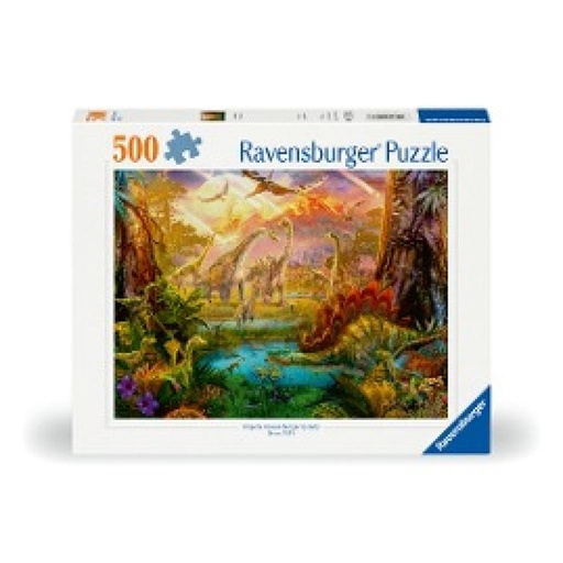 [120002383] Puzzle 500 pcs - Terre des dinausores
