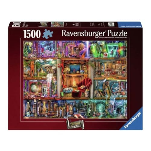 [120001904] Puzzle 1500 pcs - Bibliothèque