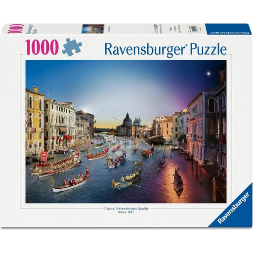 [120014331] Puzzle 1000 pcs - Canal de Venise 