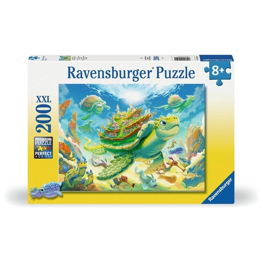 [120040521] Puzzle 200 pcs - Sous l'océan