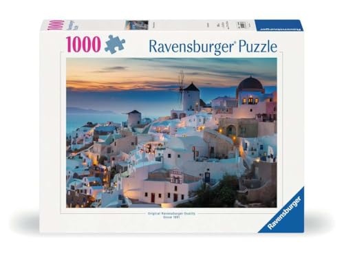Puzzle 1000 pcs Soirée à Santorini 