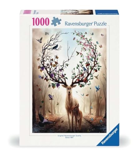 [120004592] Puzzle 1000 pcs - Cerf fantastique 
