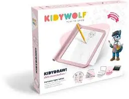Kidydraw pro Tablette lumineuse nomade rose
