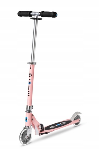 Trottinette micro Sprite led rose néon