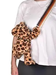 Sac doudou - ours léopard