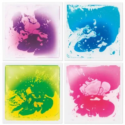 Lot de 4 dalles sensorielles 