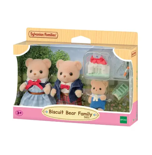 [05851] Sylvanian families - La famille ours biscuit