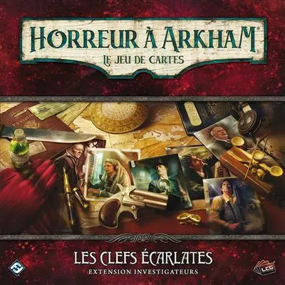 Horreur à Arkham JCE : Les clefs écarlates (Ext: investigateurs)
