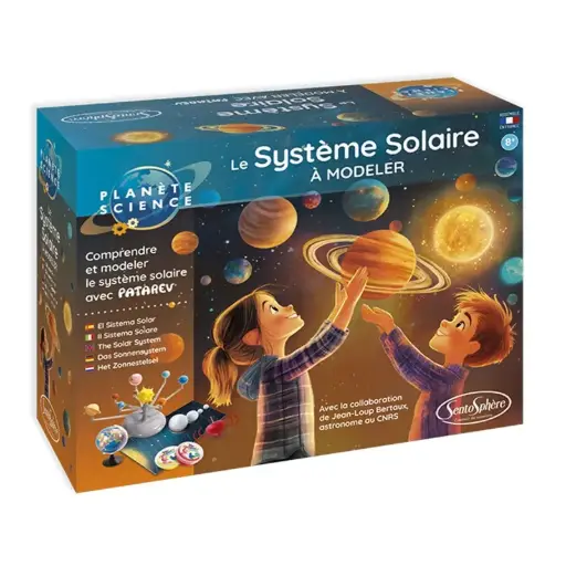 Le Système Solaire à modeler avec Patarev
