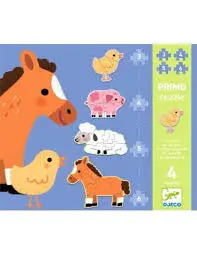 [DJ07153] Primo Puzzle - A la ferme