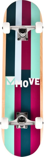 [9922036] Skateboard Stripes 79 X 19,7 Cm Mauve