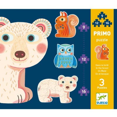 [DJ07143] Primo Puzzle - Dans la forêt