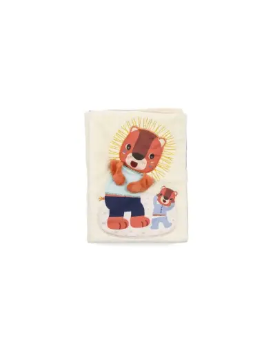 [83673] Livre tissu - Jack cache-cache