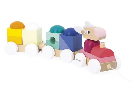 [J08290] Petit train mouton - Zigolos