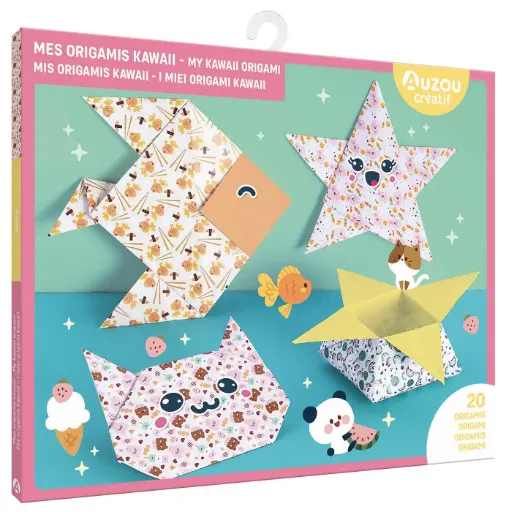 [LC250037-1] Mes origamis kawaii - 20 origamis
