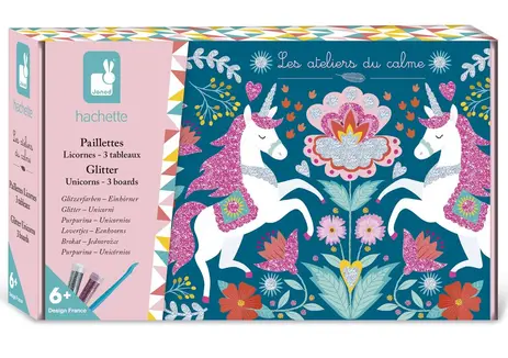 [J09053] Paillettes - Licorne