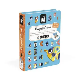[J03031] Magnéti'book - Poissons tropicaux