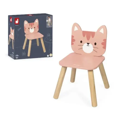 [J09659] Chaise enfant Chat