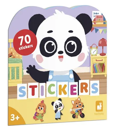 [J09206] Cahier de stickers - Ma journée