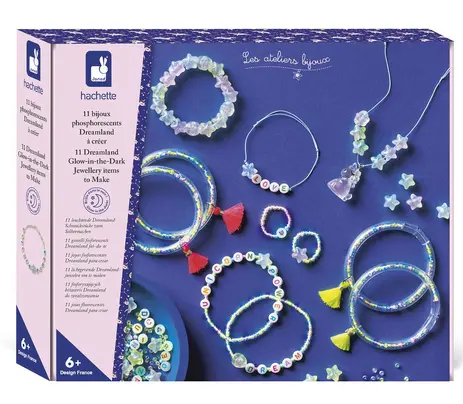 [J09116] 11 bijoux phosphorescents Dreamland à créer