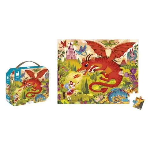 [J02392] Puzzle Royaume des dragons - 54 pièces