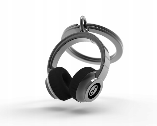 [MTM074-02] Porte-clé Métalmorphose - Casque audio