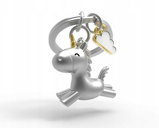 [mtm119-02] Porte-clé Métalmorphose licorne