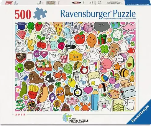 Puzzle 500 pcs - Stickers Kawai