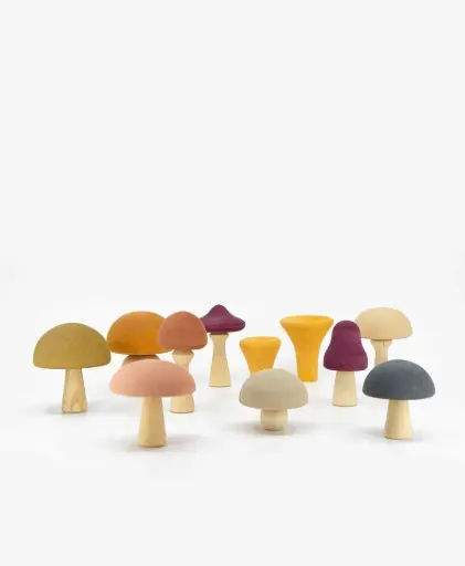 [SVCEB1603] Seconde Vie - Champignons en bois