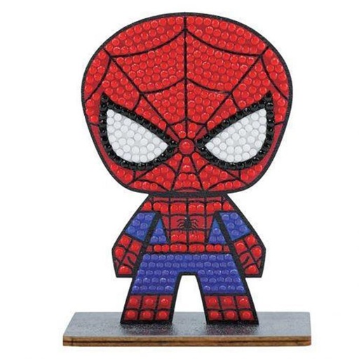 [3160098] Crystal Art Figurine à diamanter - Spiderman