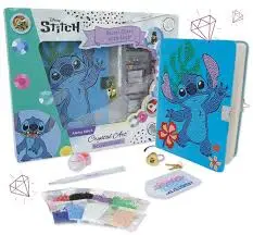 [3161309] Crystal Art Set journal intime à diamanter - Stitch Aloha