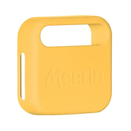 Coque Merlin jaune pamplemousse