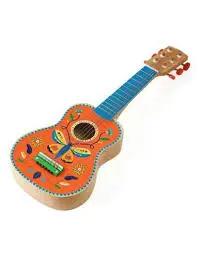 [dj06041] Guitare 6 cordes métalliques - Petit Modèle