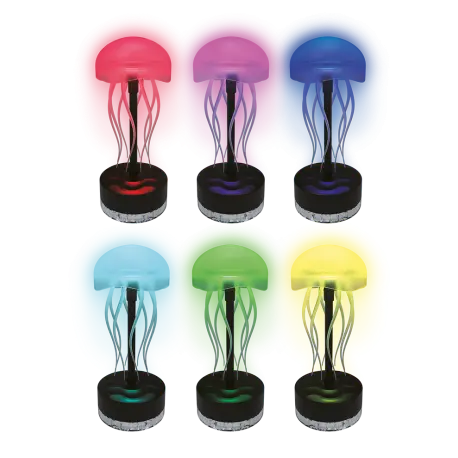 [7084] Lampe méduse à construire Buki