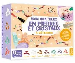 Mon bracelet en pierres et cristaux