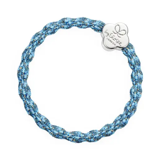 [5060548173210] byEloise - Metallic Silver Quatrefoil Bermuda