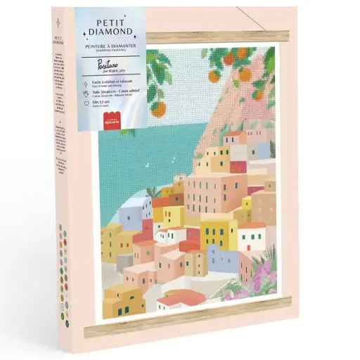 [352003] Coffret Petit Diamond - Diamond Painting Positano par Petra Lidze