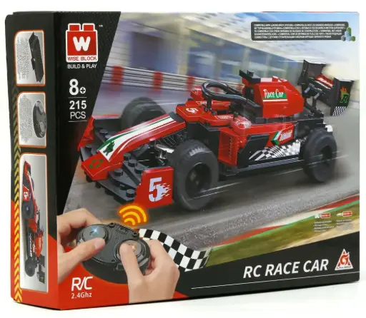 Wise block- RC Race Car a construire rouge 