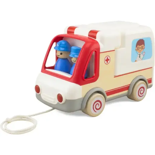 Routoudou- Ambulance en bois 
