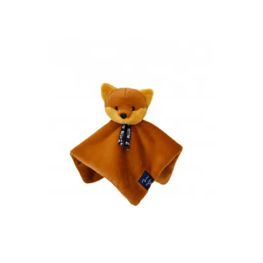 [MA024] Mailou Renard Dorlotin doudou plat fauve