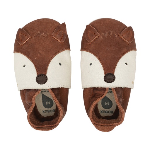 Bobux - Chaussons renards - Brun (M - 9-15M)
