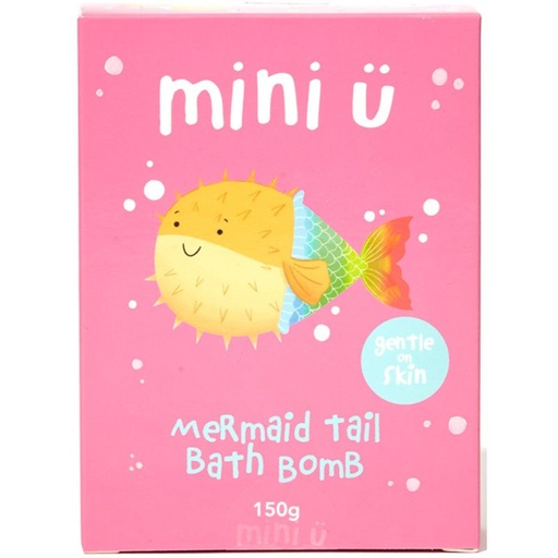 Mini-U Bombe de bain effervescente Sirène 150 G