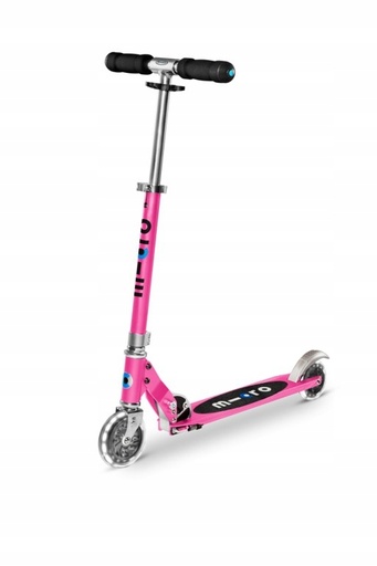 Trottinette Micro Sprite Led Saphir rose